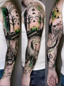 Tattoo: Realismus, Filmmotive, Abstrakte Tattoos