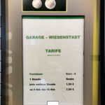 Wenn du mit dem Auto kommst: Garage in der Nähe des Ateliers; Tarife