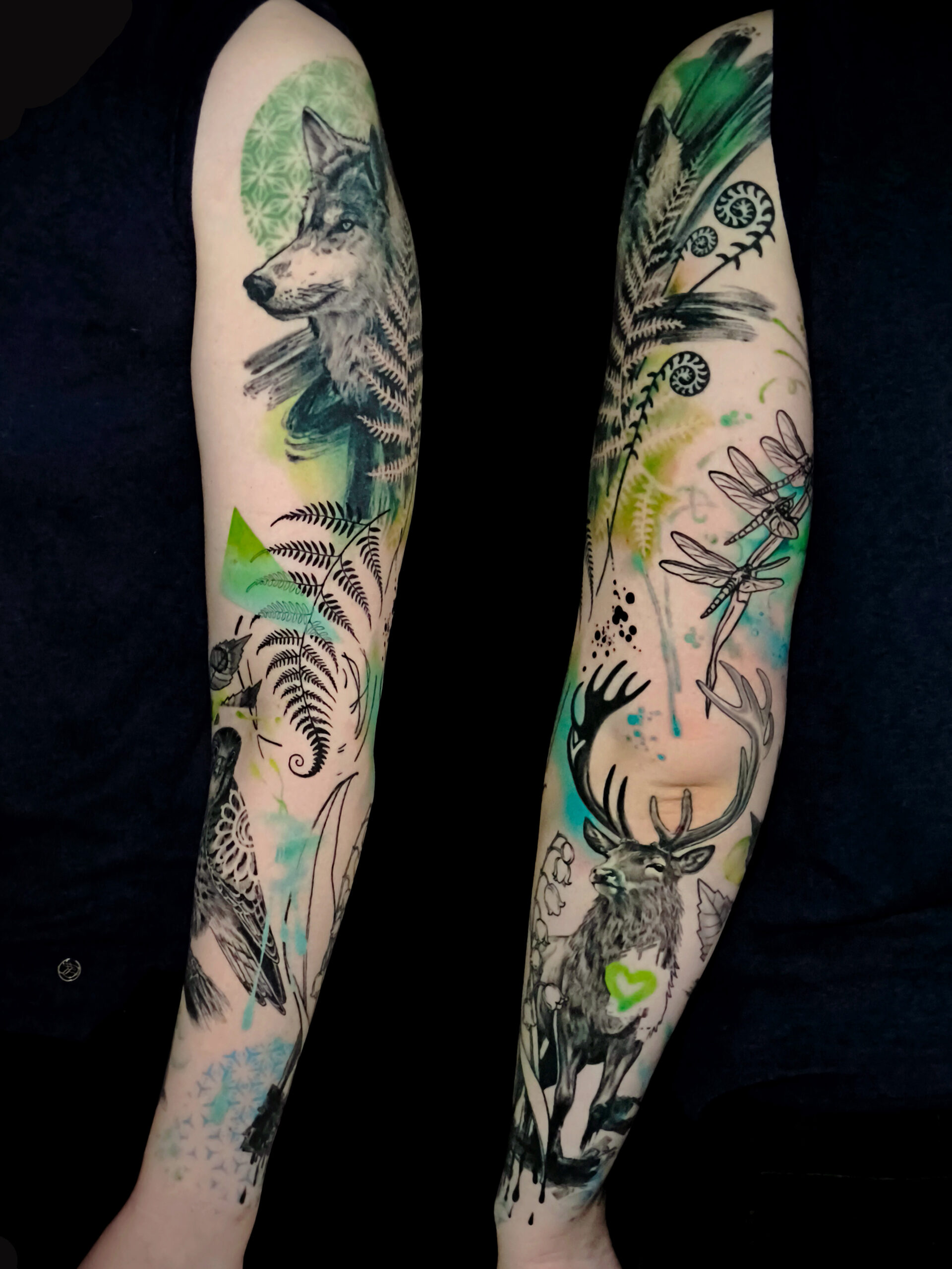 Tattoo: Realismus, Filmmotive, Abstrakte Tattoos