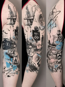 Tattoo: Realismus, Filmmotive, Abstrakte Tattoos